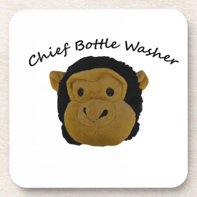 Chief Bottle Washer Coaster (Front)