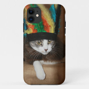 Chief Crazy Cat iPhone 11 Case