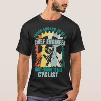 Chief Engineer Biker Design T-Shirt