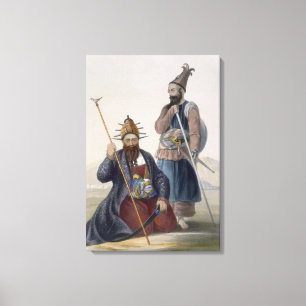 Chief Executioner and Assistant of His Majesty the Canvas Print
