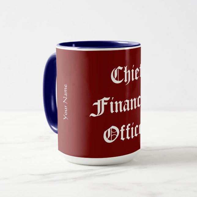 "Chief Financial Officer" Mug (Front Left)
