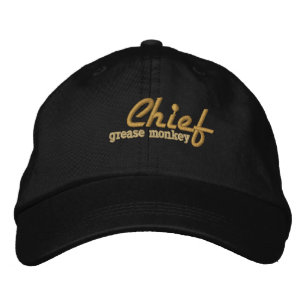 Chief Grease Monkey Embroidered Cap