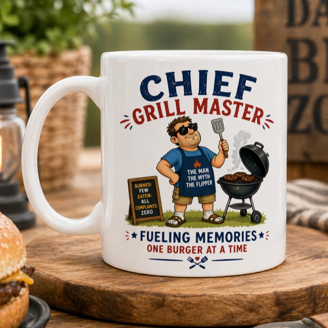 Chief Grill Master Coffee Mug (Creator Uploaded)