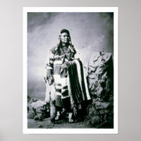 Chief Joseph (1840-1904) c.1880 (b/w photo)