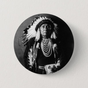 Chief Joseph 2 Inch Round Button