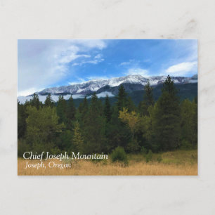 Chief Joseph Mountain, Oregon Postcard