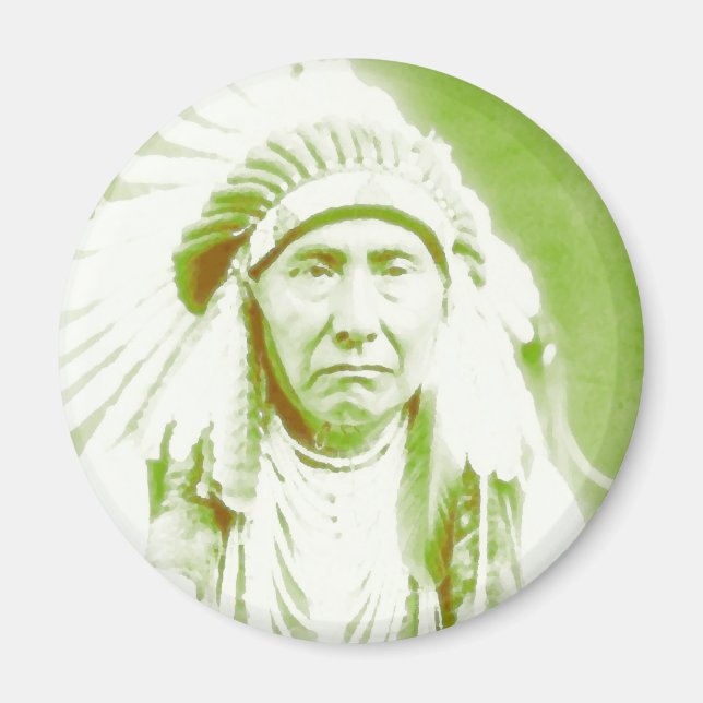 Chief Joseph Native American Leader Magnet (Front)