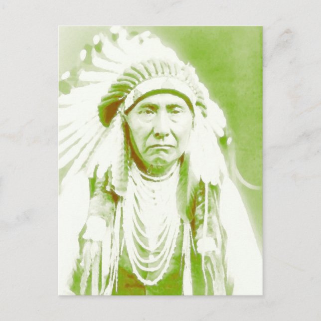 Chief Joseph Native American Leader Postcard (Front)