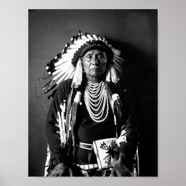 Chief Joseph - Nez Perce Chief - Circa 1900 Poster (Front)