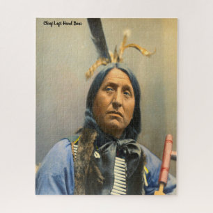 Chief Left Hand Bear Jigsaw Puzzle