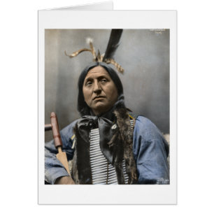 Chief Left Hand Bear Ogala Sioux Vintage