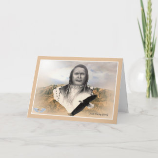 Chief Ouray (Ute) Colorado Native American Card