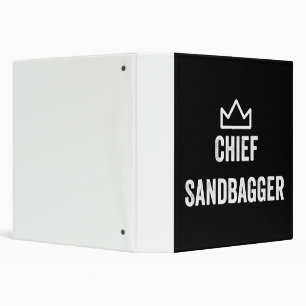 Chief Sandbagger Golf Meme Bjj Chess Sandbag Binder