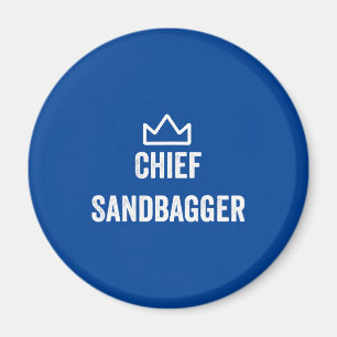Chief Sandbagger Golf Meme Bjj Chess Sandbag Magnet