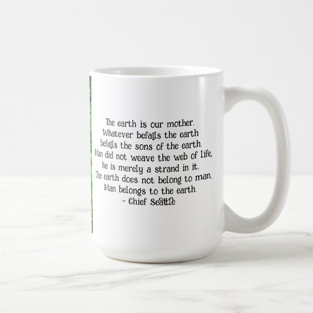 Chief Seattle Mug (Right)