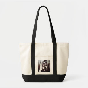 Chief Sitting Bull (1831-90) on tour with Buffalo Tote Bag