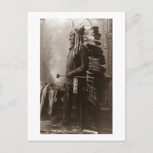 Chief Sitting Bull - Vintage Postcard (Front)