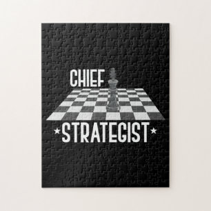 Chief Strategist Chess   I Always Win This Game Jigsaw Puzzle