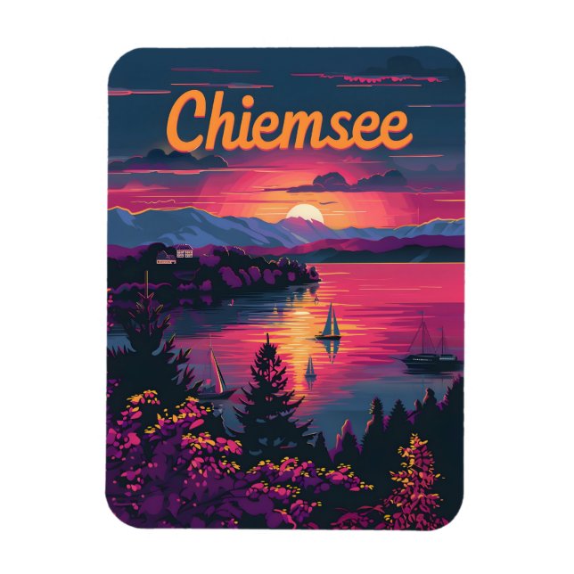 Chiemsee Germany Bavaria Magnet (Vertical)