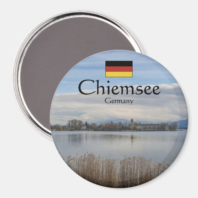 Chiemsee Germany Souvenir Magnet (Front/Back)
