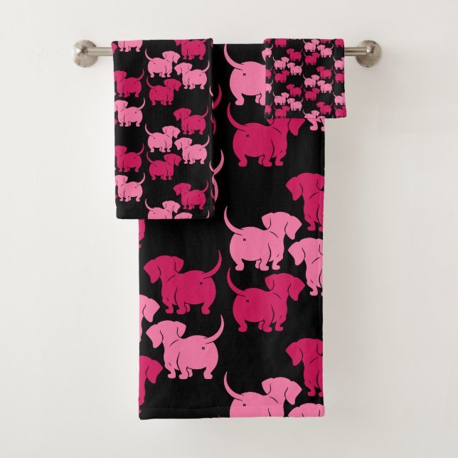 Chien allemand Dachshund Motifs (En situation)