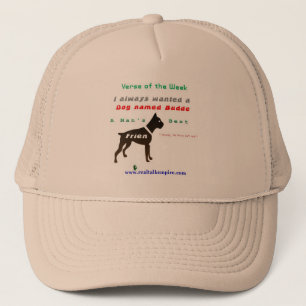 chien appelé - casquette