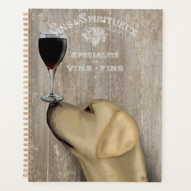 Chien Au Vin Jaune Labrador (Devant)