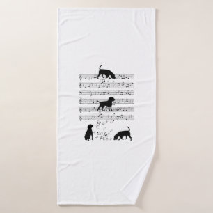 Chien beagle Musique Note Musicien de Clef Cute Be