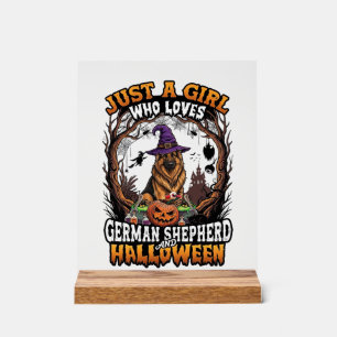 Chien berger allemand Halloween Chapeau de sorcièr