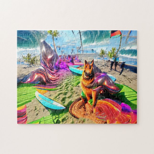 Chien berger allemand Puzzle Puzzle (Horizontal)