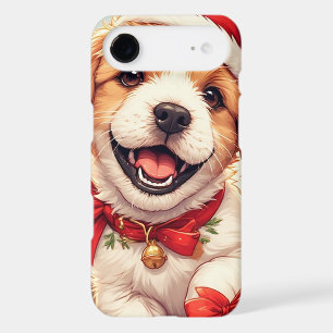 Chien blanc marron adorable 