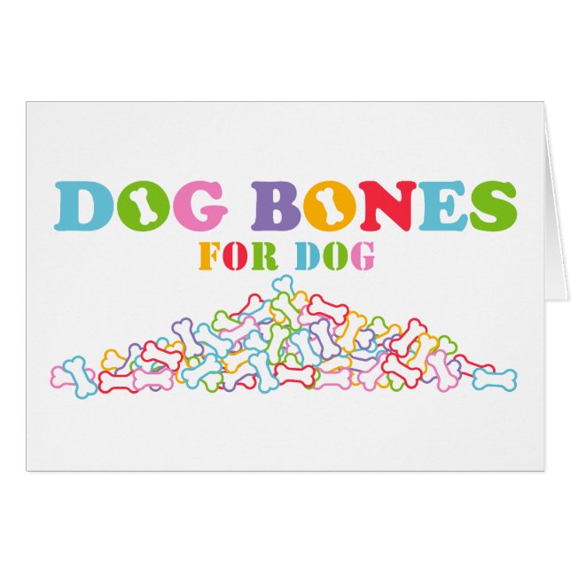 Chien Bones pour Chien (Devant horizontal)