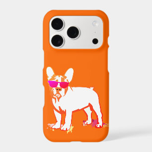 Chien Bouledogue Français Cool en Lunettes de Sole