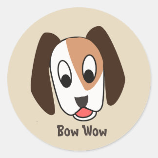 Chien Bow Wow - Bon travail Sticker