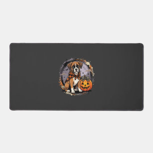 Chien Boxer Halloween Citrouille Sublimation