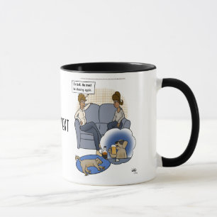 Chien chasse rêve Mug