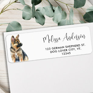 Chien Chien Chien Allemand Berger Moderne Adresse