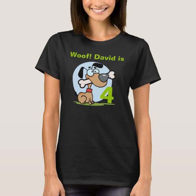 Chien Chien Chien Chien Personnalisable T-shirt An (Devant)
