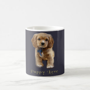 Chien chiot Café Mug