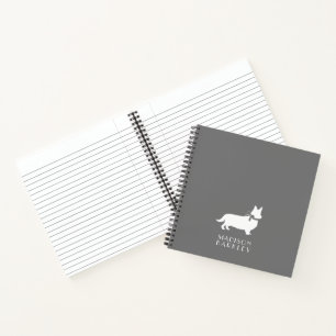 Chien chiot de Corgi Pembroke Carnet gallois