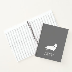 Chien chiot de Corgi Pembroke Carnet gallois