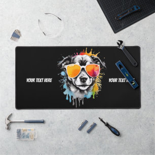Chien Cool mignon avec lunettes de soleil