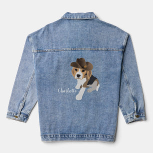 CHIEN CUTE BEAGLE PUPPER DANS LE NOM DE CASQUETTE 