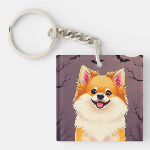 Chien dans une scène d'Halloween Cadeau d'Hallowee