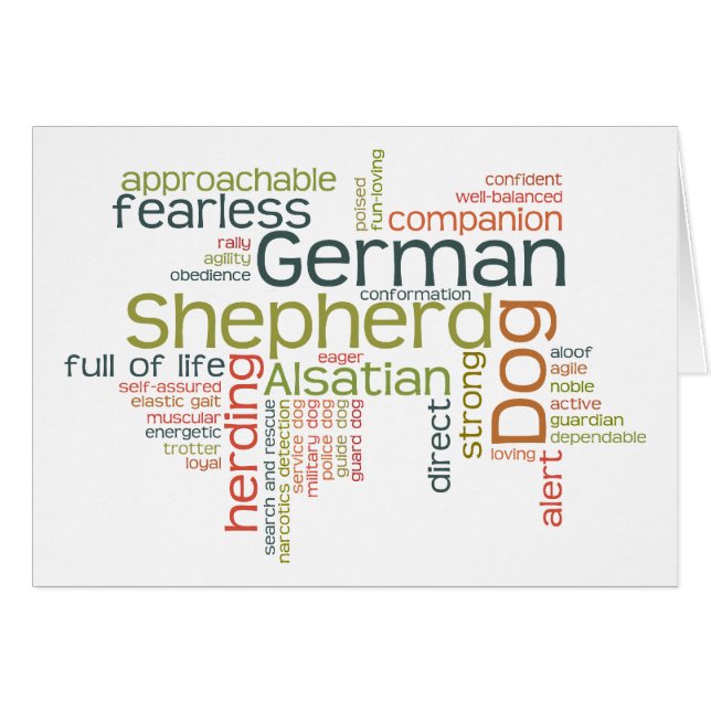 Chien de berger allemand (Devant horizontal)