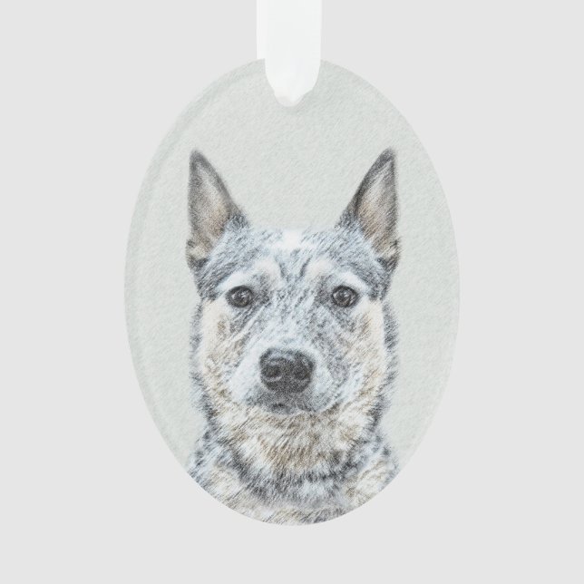 Chien de bétail australien - Cute Original Dog Art (devant)