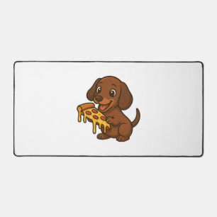 Chien de dessin animé mignon Dachshund amateur de