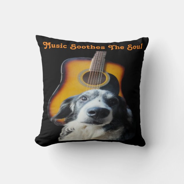 Chien de guitare de coussin (Recto)