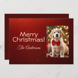 Chien de Noël 11, Joyeux Noël, carte de Noël