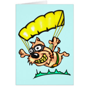 Chien de parachutage